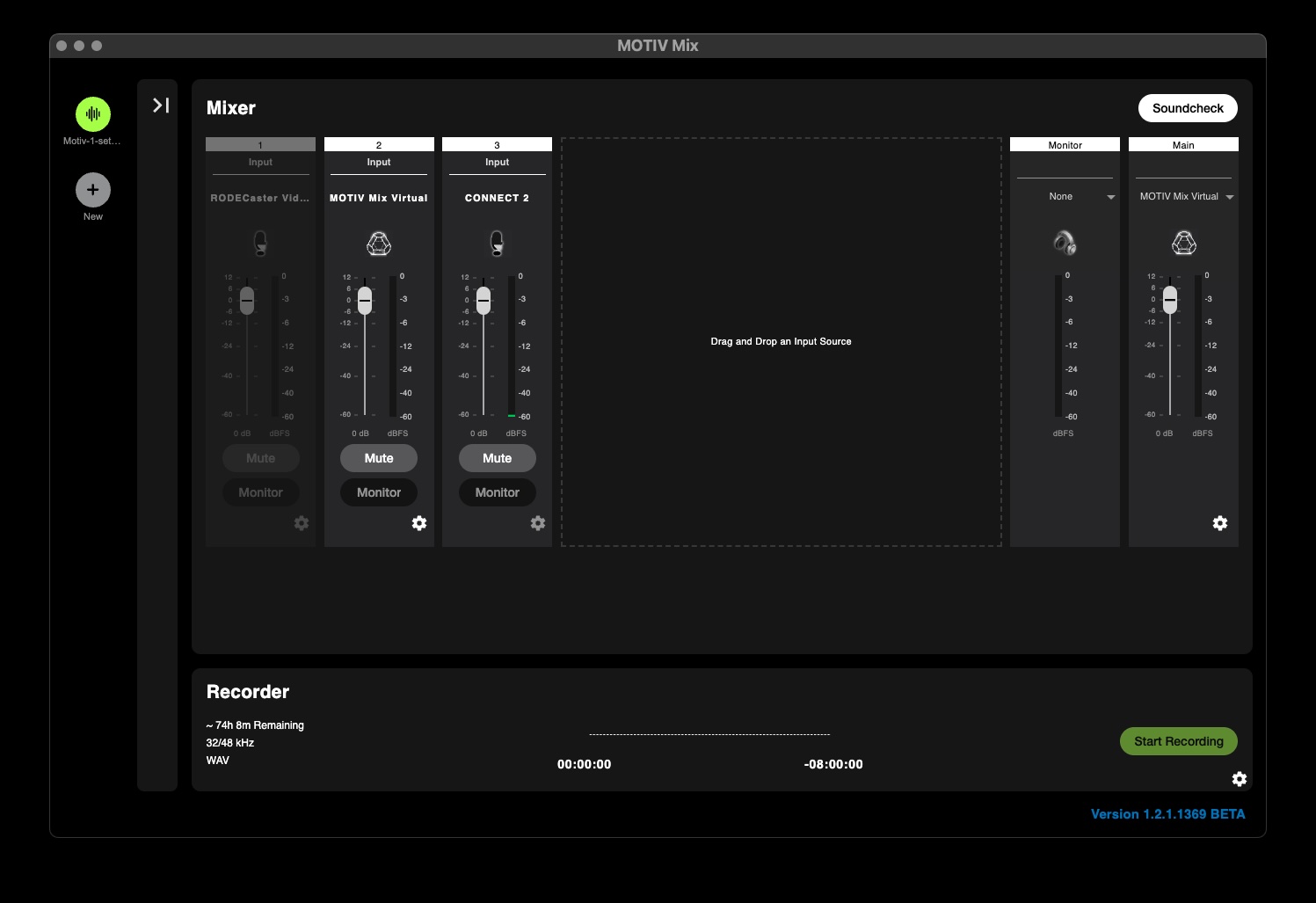 Shure complació 1 de mis 7 peticiones al programa Motiv Mix ...