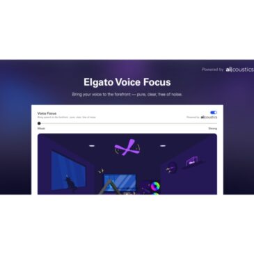 ¡Elgato libera Voice Focus como un VST/AU independiente!