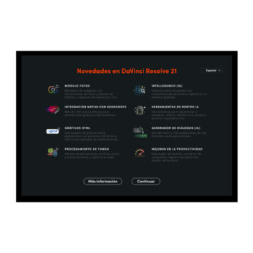 DaVinci Resolve Studio 21 trae novedades impresionantes