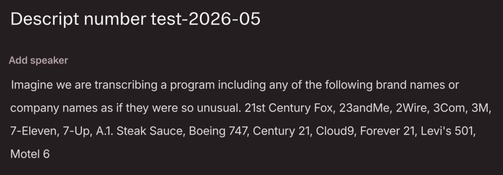 Descript-number-test-2026-05