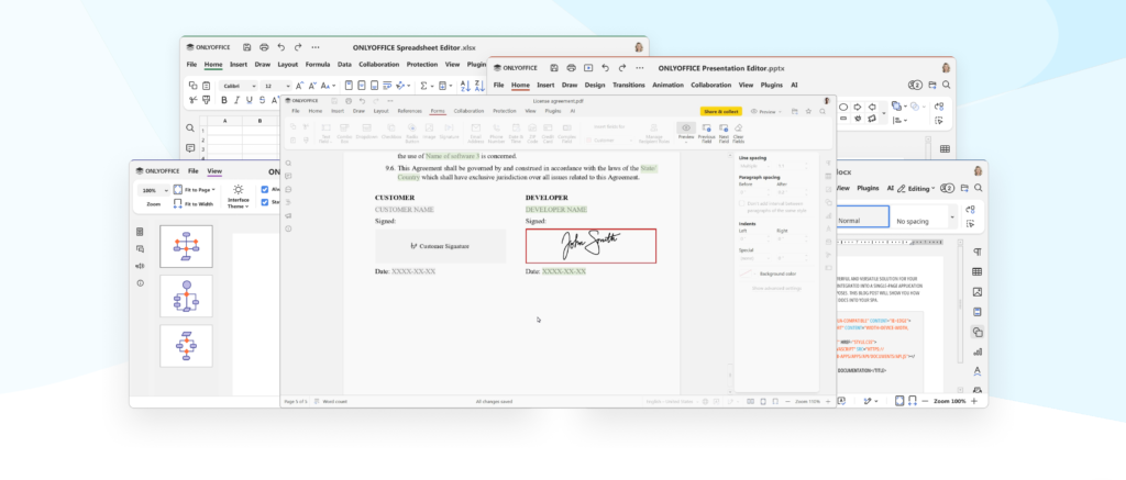 OnlyOffice-inserción de firmas