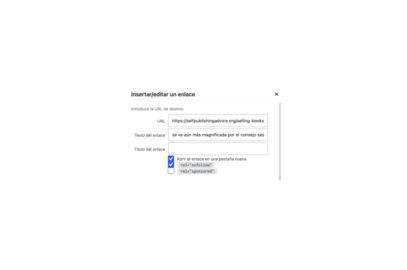 Nofollow en castellan